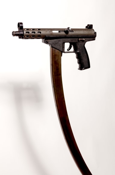 BRIAN BORRELLO Open Carry [detail], 2014