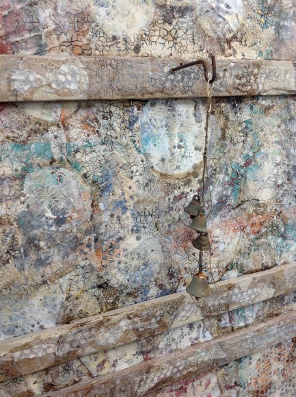 ANITA COOKE, Wallwork (Traces)&nbsp;[detail], 2016