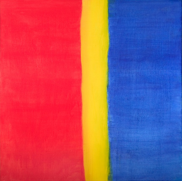 ANASTASIA PELIAS Washed (red, yellow, blue), 2008