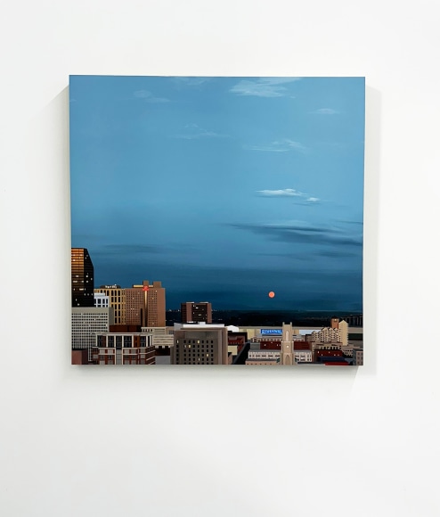KRISTIN MOORE, Downtown New Orleans (Full Moon), 2024