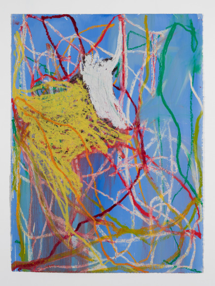 ANASTASIA PELIAS, Automatic (blue, yellow, white), 2008