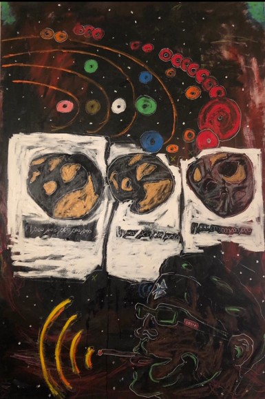 JOHN ISIAH WALTON, Moon Rock, 2019