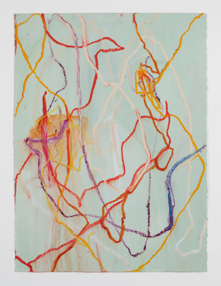 ANASTASIA PELIAS, Automatic (green, orange, red, violet), 2008