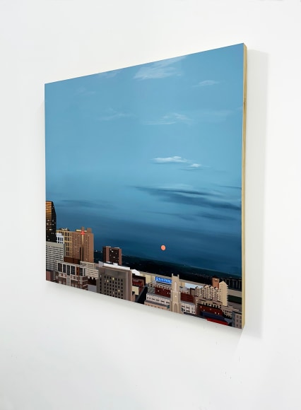 KRISTIN MOORE, Downtown New Orleans (Full Moon), 2024