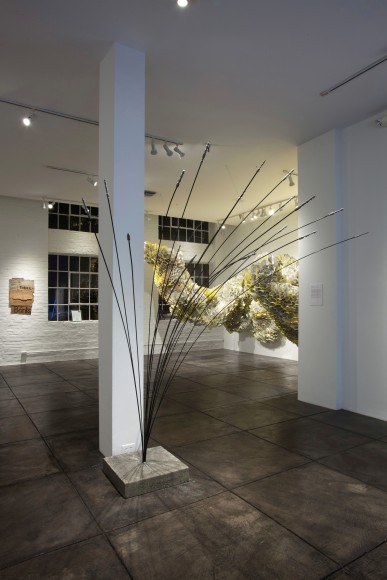 NO DEAD ARTISTS III 16th Annual National Juried Exhibition of Contemporary Art, [Main Gallery Installtion View]