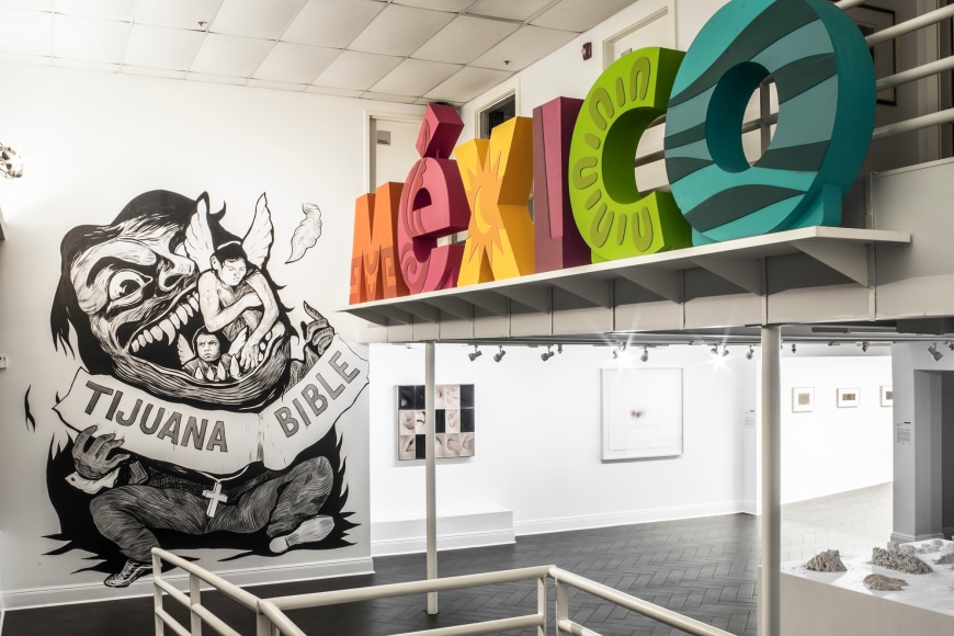 Sin T&iacute;tulo&nbsp;installation | | |&nbsp;&nbsp;Art Gallery of the Consulate of Mexico, 4 November - 28 December 2017