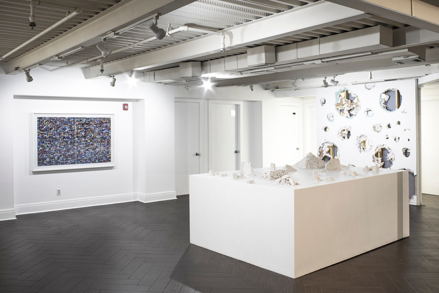 Sin T&iacute;tulo installation | | |&nbsp;&nbsp;Art Gallery of the Consulate of Mexico, 4 November - 28 December 2017