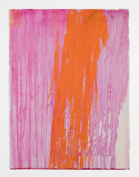 ANASTASIA PELIAS, Untitled (magenta and orange), 2014