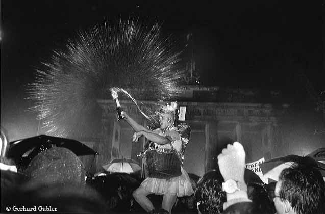 GERHARD G&Auml;BLER Berlin, 22 Dezember, 1989