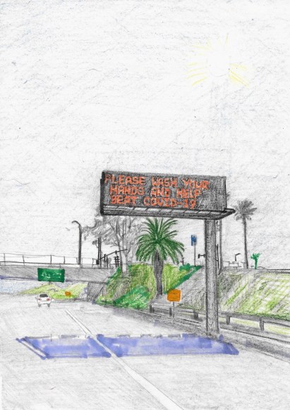 RICHELLE GRIBBLE, Quarantine Life: Daily Art Project in Shelter-in-Place, 63, 2020