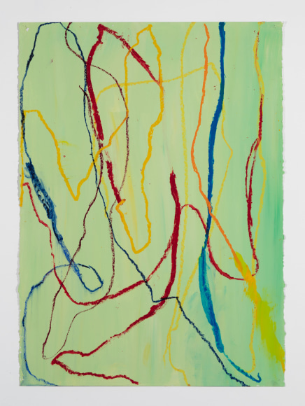 ANASTASIA PELIAS, Automatic (green, red, orange), 2008
