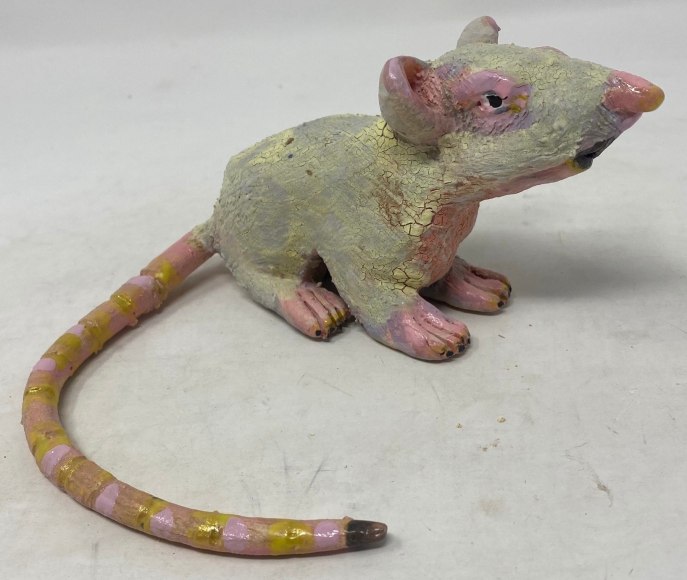 JENNY DAY, Sickly Yellow Rat, 2021