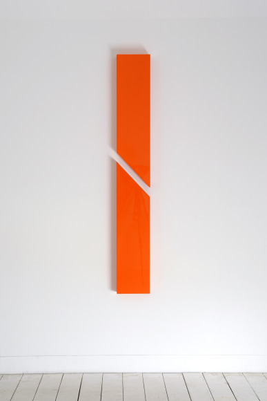 LORI COZEN-GELLER, Connection, orange, 2021