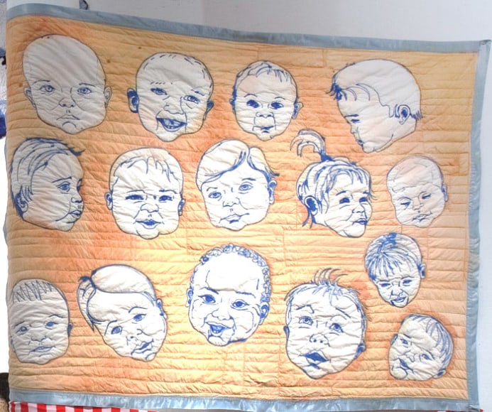 GINA PHILLIPS Baby Blanket, 2011