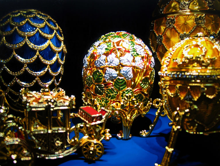 MICHAEL TOLE, Untitled (Four Eggs and Carriage), 2008