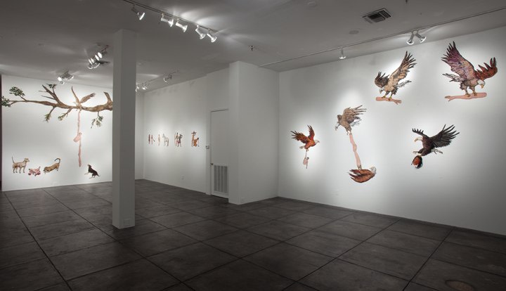 GINA PHILLIPS III Heroes and Villains, [Main Gallery Installation View]