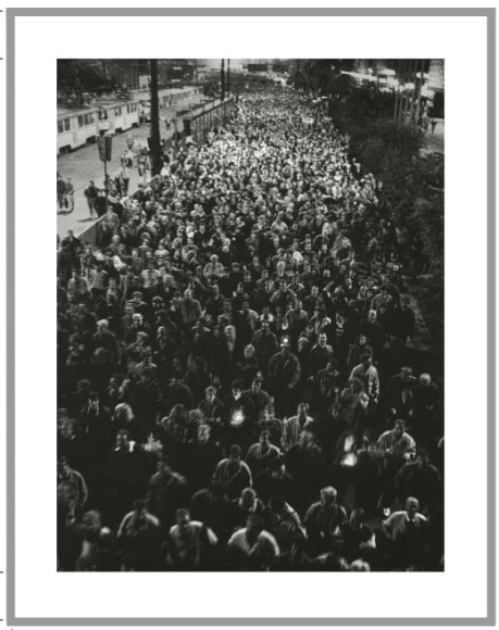 MATTHIAS HOCH Leipzig, 16 Oktober, 1989