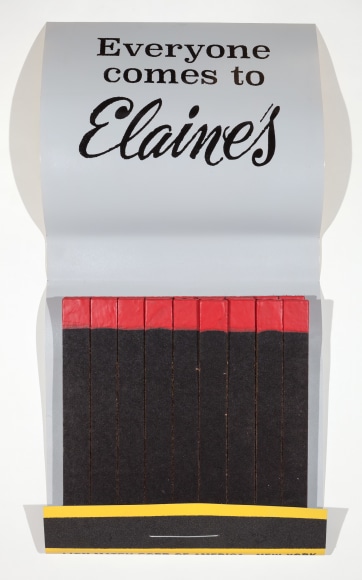 SKYLAR FEIN Elaine&#039;s&nbsp;[interior view], 2016