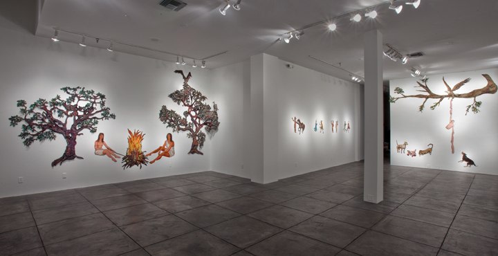 GINA PHILLIPS III Heroes and Villains, [Main Gallery Installation View]