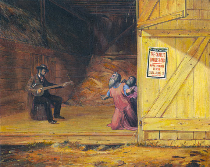 ADAM MYSOCK, And, lo, three men stood by Abraham: and when he saw [them], he ran to meet them from the tent door, and bowed himself toward the ground, 2011