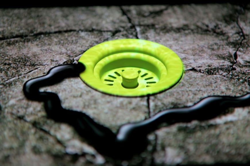 PETER SARKISIAN Golden Drain #2, 2011