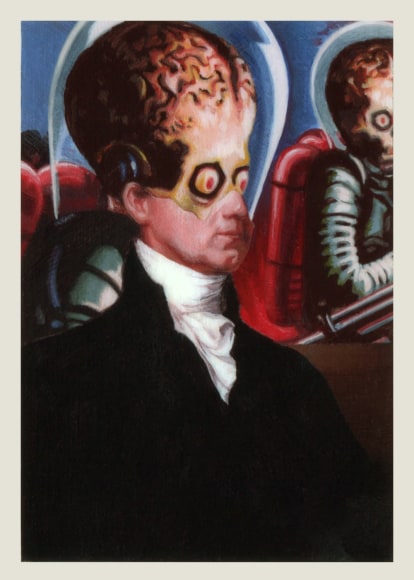 ADAM MYSOCK Early American Aliens (James Monroe), 2016