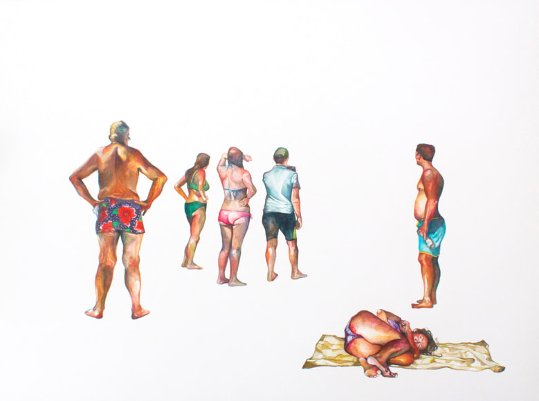 MICHELLE RAMIN, Searching for Paradise, 2014