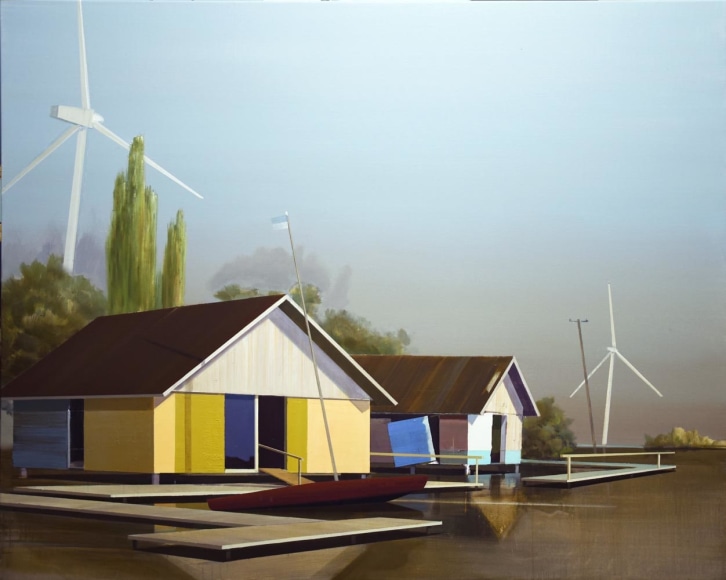 ULF PUDER Flusslandschaft, 2015