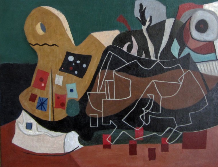 PAUL NINAS Untitled (Geometric Abstraction),&nbsp;c. 1945