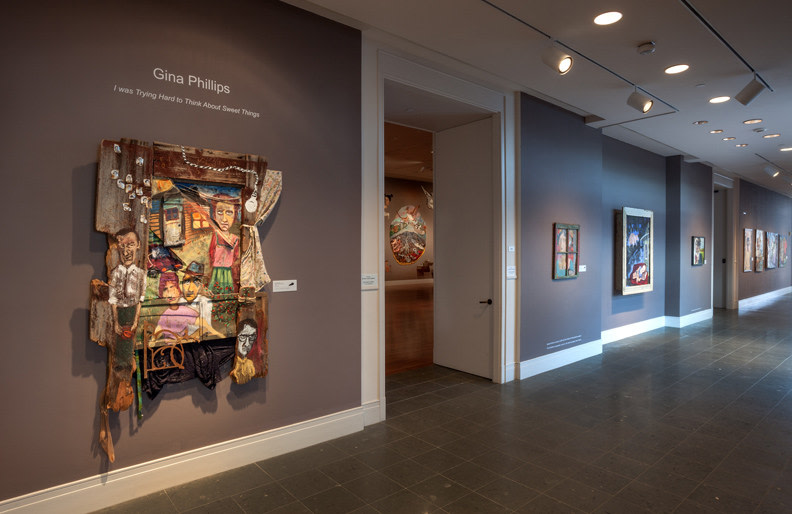 GINA PHILLIPS III I Was Trying Hard to Think About Sweet Things, [Ogden Museum Installation View]