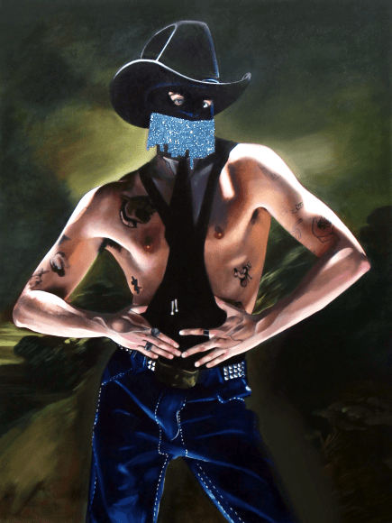 ANDREW NORRIS, Orville Peck as The Blue Boy, 2020