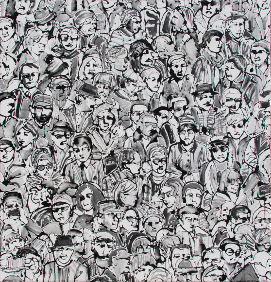 AMANDA JOY BROWN, Winter Commute, 2022