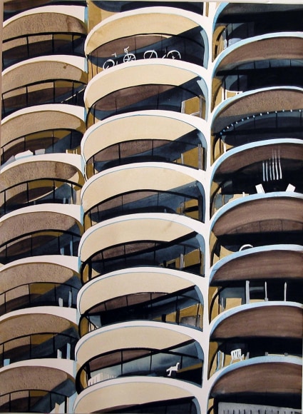 AMY PARK Blue and Gold Goldberg, 2005