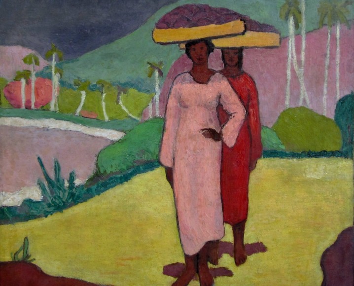 PAUL NINAS Untitled (Two Women with Baskets), unknown