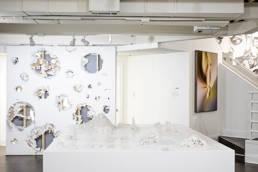 Sin T&iacute;tulo&nbsp;installation | | | &nbsp;Art Gallery of the Consulate of Mexico, 4 November - 28 December 2017