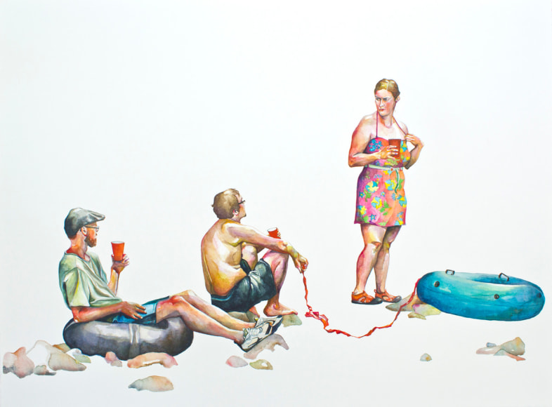 MICHELLE RAMIN, River Rats, 2014