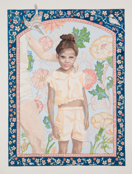 RUTH OWENS, Summertime Girl, study, 2022