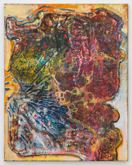 Roman's Smoke, 2015-16, oil on linen