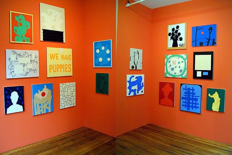 Calvin Seibert,&nbsp;Paintings, installation view at Derek Eller Gallery, New York&nbsp;