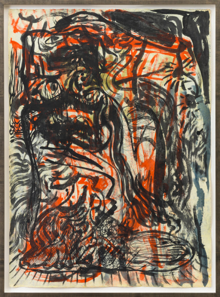 This Is the North, We Do as We Please, 2016, mixed media on paper