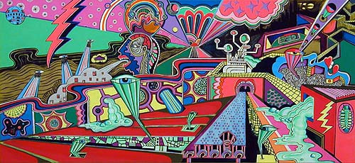 Mr. Mystery, 2003, acrylic on canvas