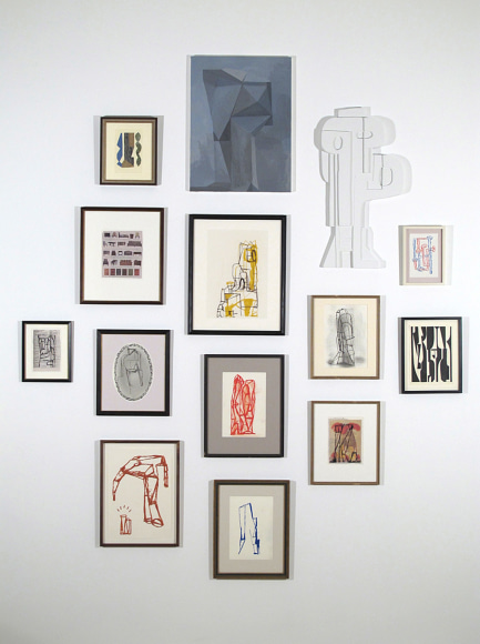  installation view at Derek Eller Gallery, 2012