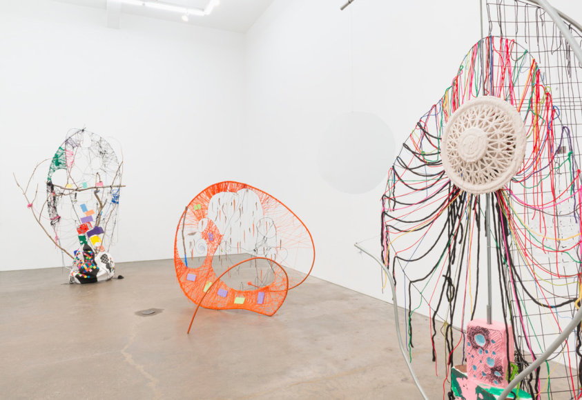 Michelle Segre, Dawn of the Looney Tune, installation view at Derek Eller Gallery, New York 