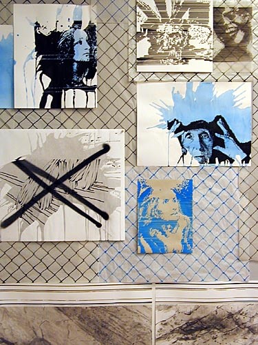 ANTECHAMBER,&nbsp;2004, mixed media on paper