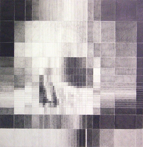 X X, 2005, graphite on paper