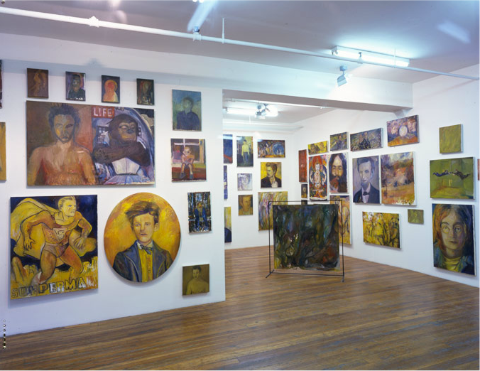 Keith Mayerson, Hamlet 1999, installation view at Derek Eller Gallery, New York&nbsp;