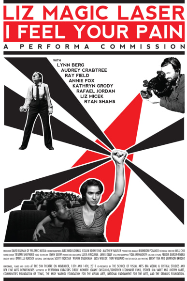 I Feel Your Pain (poster), 2012, silkscreen on paper&nbsp;