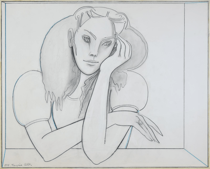 Aur&eacute;lia &agrave; la fenetre, 1978