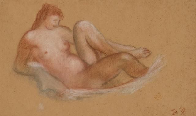 Aristide Maillol, Dina de Face, 1940