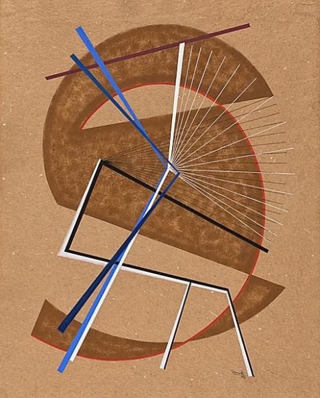 C&eacute;sar&nbsp;Domela Composition, 1949